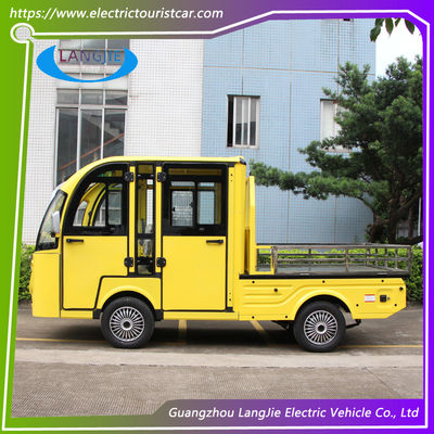 Harga yang bagus Bus Penumpang Listrik 5 Tempat Duduk Mobil Barang Motor AC Dengan Sertifikat CE Disetujui Untuk Hotel on line
