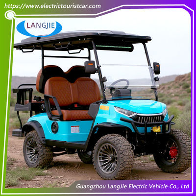 Harga yang bagus Mobil Klub Mobil Golf 4 Kursi AC Motor Electric Tour Bus Untuk Parkir on line