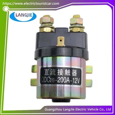 Harga yang bagus Komponen Kontaktor DC 12V Marshell Electric Sanitation Vehicle 200A on line