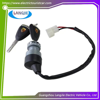 Harga yang bagus Golf Cart LVTONG 2-Wire Universal Start Lock Cylinder Complete Set Of Key Switch Assembly on line