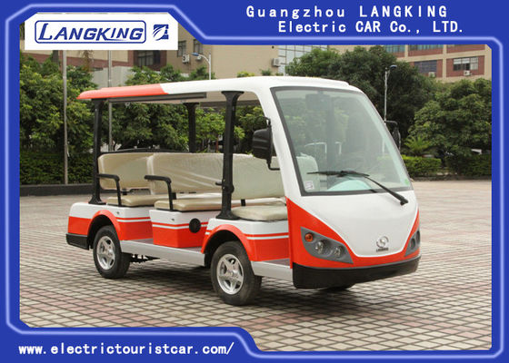 Multi Purpose 8 Seater Bus Antar Jemput Listrik Ringan Kemampuan Cruising Superior