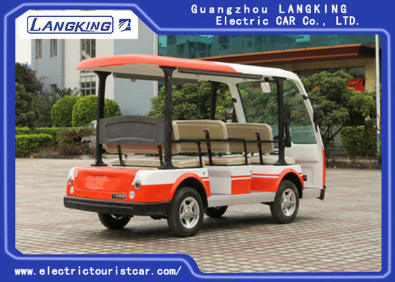 Multi Purpose 8 Seater Bus Antar Jemput Listrik Ringan Kemampuan Cruising Superior