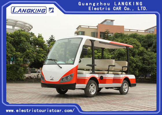 Multi Purpose 8 Seater Bus Antar Jemput Listrik Ringan Kemampuan Cruising Superior