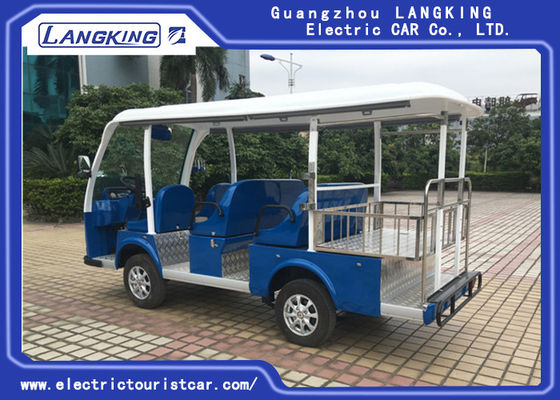 Bus Tamasya Listrik Serba Guna Kuning 11 Seater Fiber Glass Body