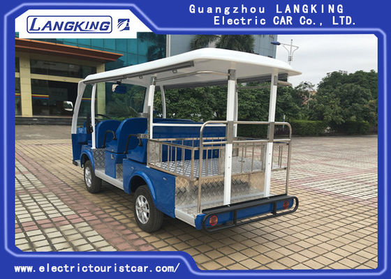Bus Tamasya Listrik Serba Guna Kuning 11 Seater Fiber Glass Body