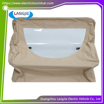 Harga yang bagus Kualitas Tinggi Suku Cadang Kereta Golf Club Car Shell Tas Tahan Hujan Penutup Dengan PVC Transparan on line