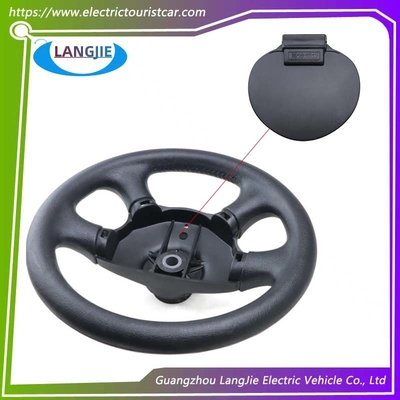 Harga yang bagus High Quality Electric Golf Cart Parts, Detachable Steering Cover, Black Steering Wheel on line