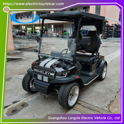Harga yang bagus 2 Kursi Kereta Golf Elektrik Kecepatan Maks 30 km/jam Sistem Pencahayaan LED untuk Lapangan Golf online