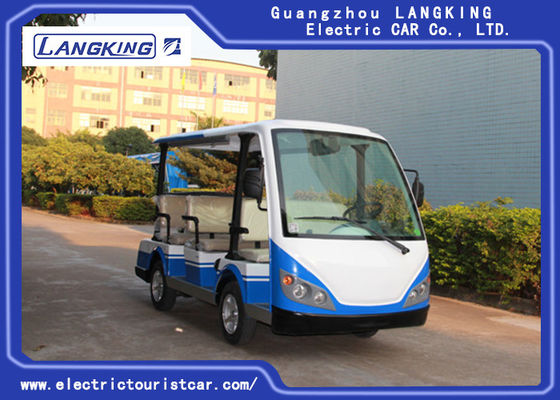 72v Electric Shuttle Car 8 ~ 10h Isi Ulang Waktu High Impact Fiber Glass Tubuh &amp;amp; Atap