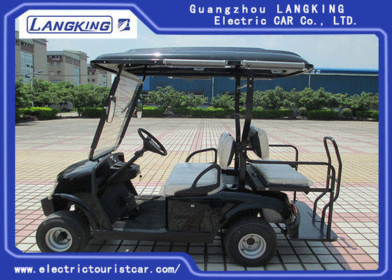 Troli Golf Listrik Empat Kursi yang Dikustomisasi Drive 4 Roda CE Disetujui