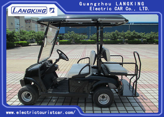 Troli Golf Listrik Empat Kursi yang Dikustomisasi Drive 4 Roda CE Disetujui