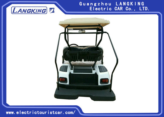 Holiday Resort 2 Seater Electric Golf Carts 80-100km Range 8 ~ 10h Waktu Isi Ulang