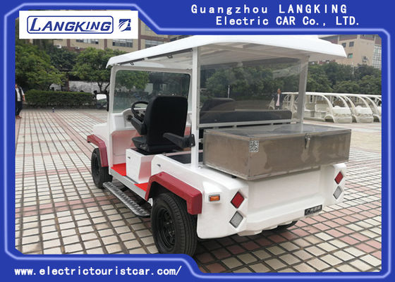 Merah / Putih Lima Kursi Mobil Patroli Listrik Dengan Bucket HS KODE 8703101900