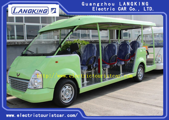 Kendaraan Listrik Berkecepatan Rendah Multi Color 14 Seats Club Car Gas Golf Cart For Resort