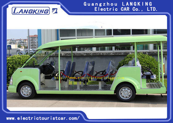 Kendaraan Listrik Berkecepatan Rendah Multi Color 14 Seats Club Car Gas Golf Cart For Resort