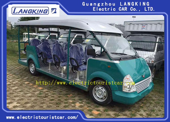 Kendaraan Listrik Berkecepatan Rendah Multi Color 14 Seats Club Car Gas Golf Cart For Resort