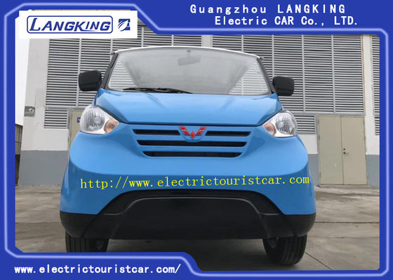 Kendaraan Turis Listrik Biru Bertenaga Baterai 8 Kursi Dengan Eksterior yang Stylish