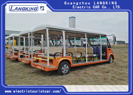 Vans Antar Jemput Elektrik Penggunaan Yang Adil, Orange 23 Seats Street, Kendaraan Listrik Legal