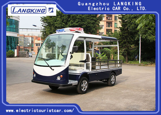 900KGS 48V DC Motor Utility Cargo Vehicle / Truk Pengangkut Listrik Dengan Atap Atau Keranjang